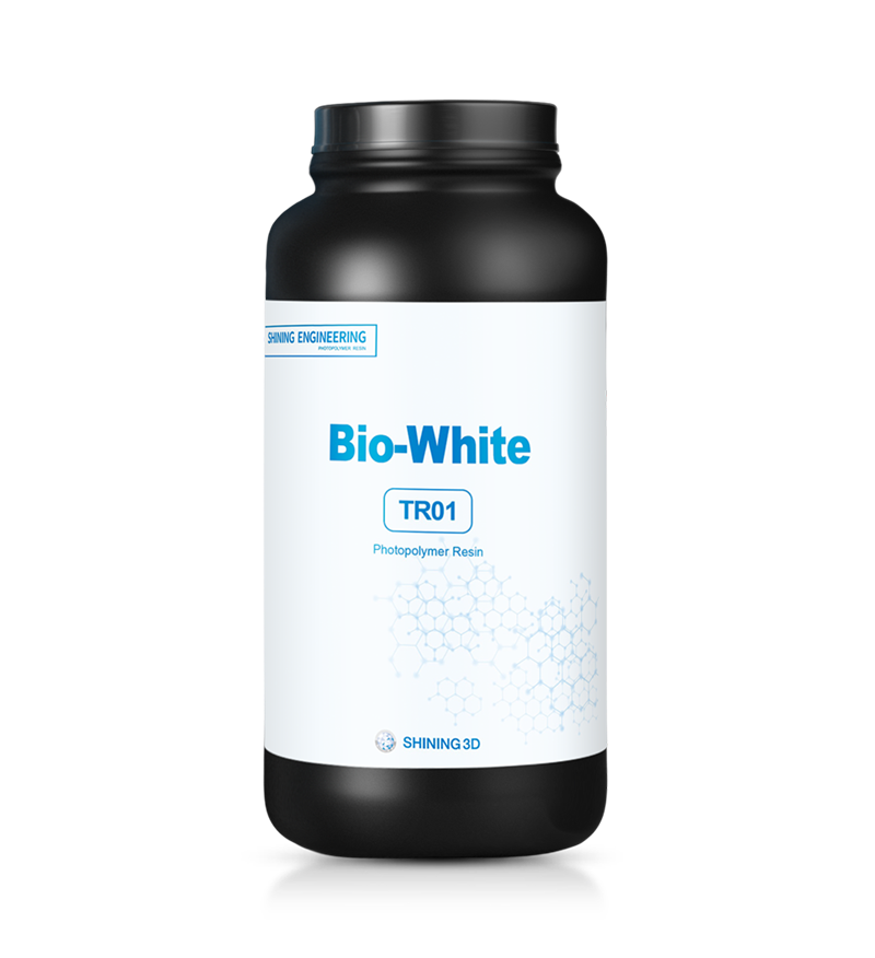 Résine Shining 3D Bio-White TR01